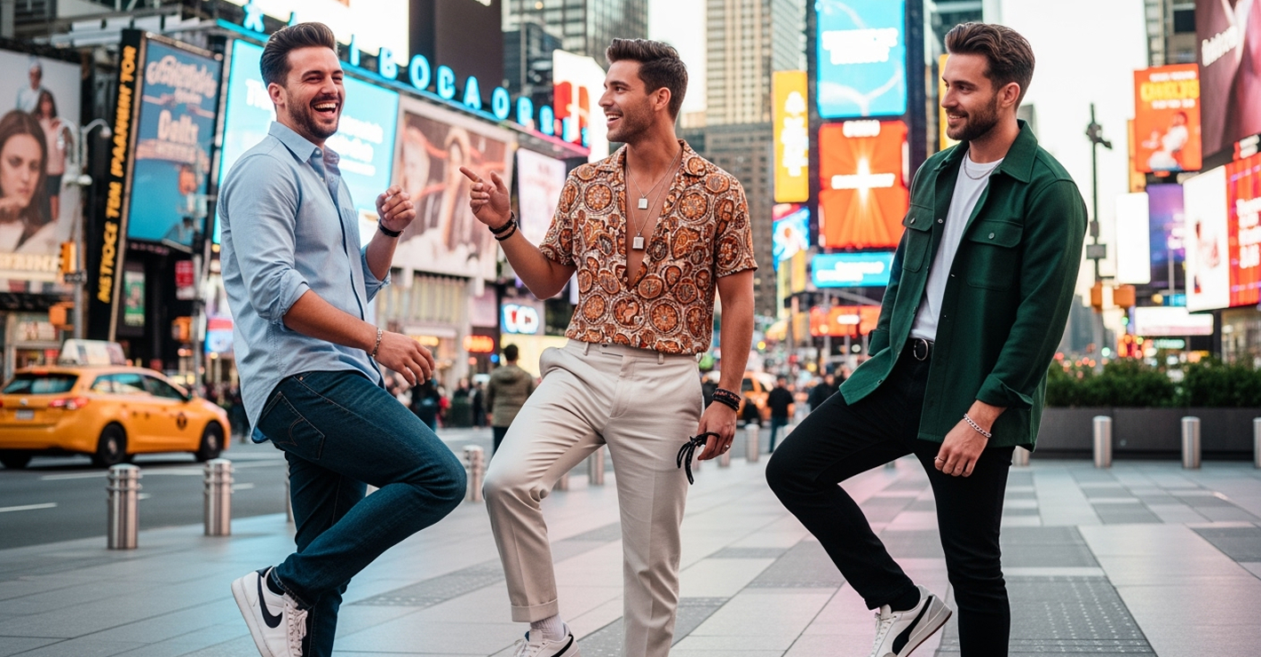 From sharp collars to laid-back linens, our shirt range is designed to shift gears with your lifestyle. Whether you're leading a meeting or strolling through Manhattan, these shirts combine structure and fluidity. With bold checks, classic solids, and contemporary prints, expect a blend of business-class polish and after-hours cool.